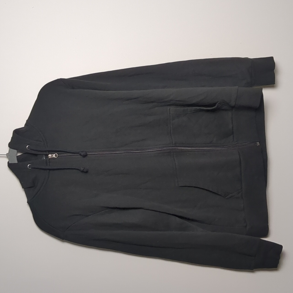 NWOT George black zip hoodie size M